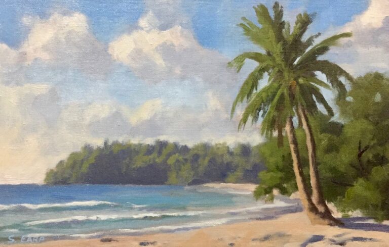 How to Paint Palm Trees