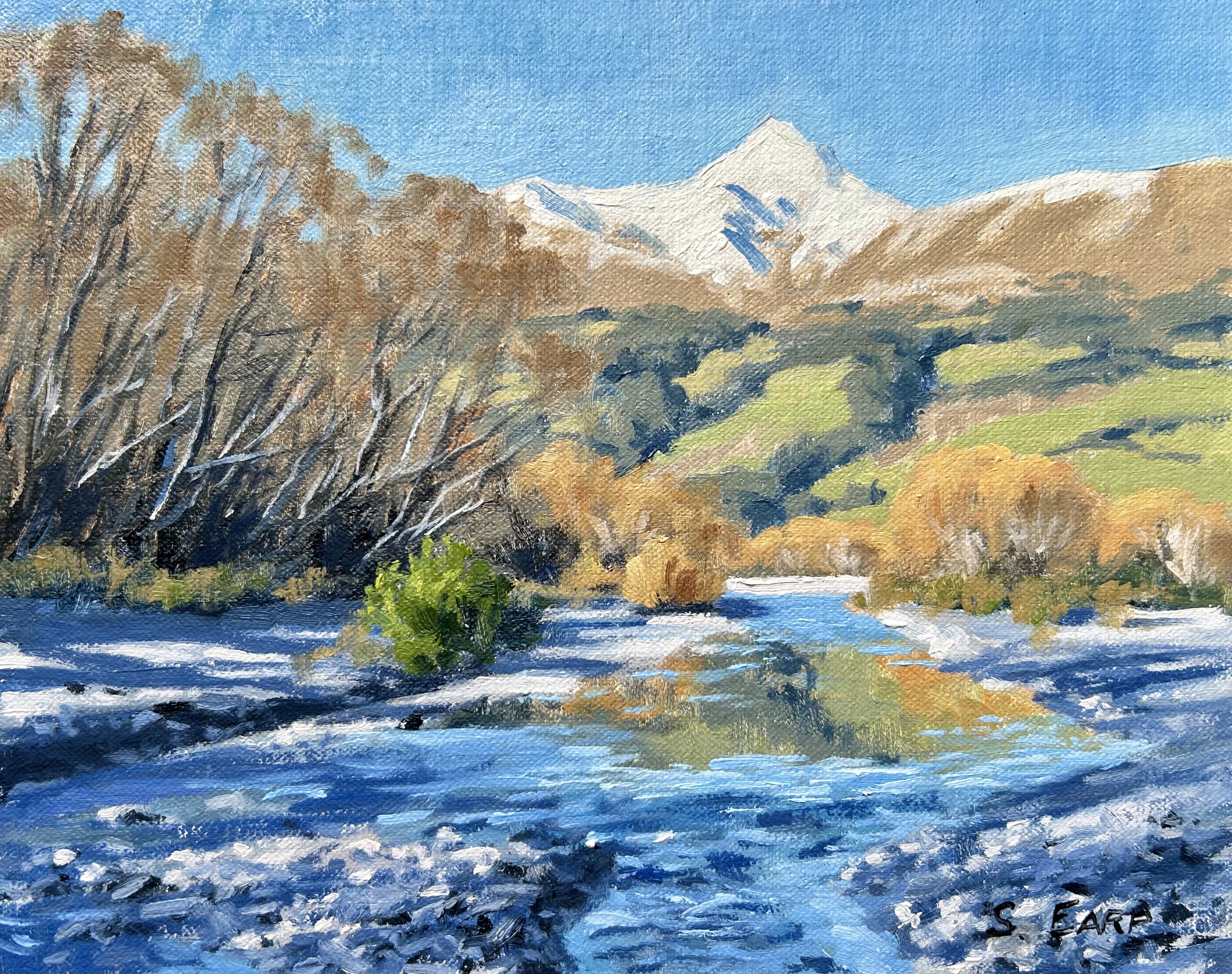 How to Paint a Mountain Landscape