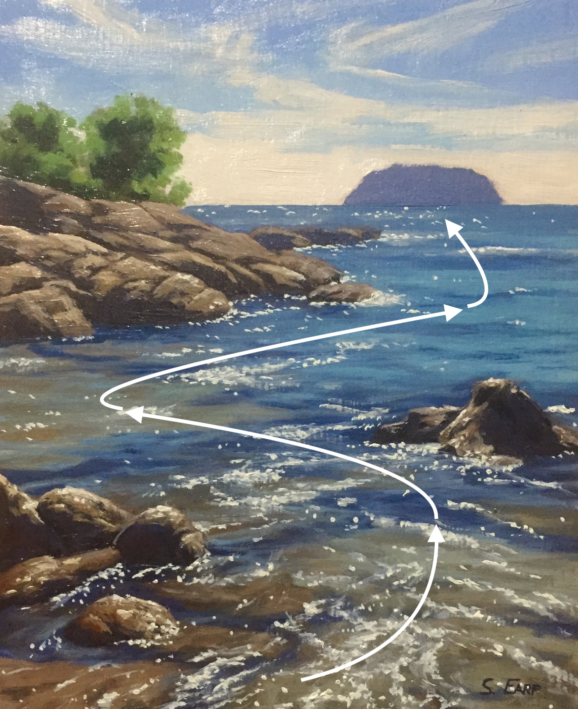 Thailand Rocky Shore - Samuel  Earp - oil painting copy.jpg