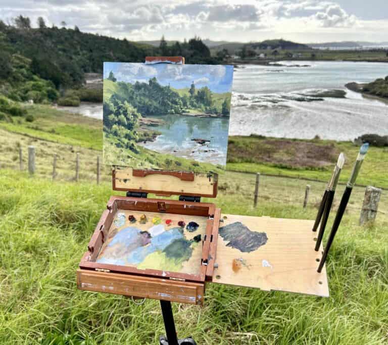 How to Paint a Coastal Landscape En Plein Air